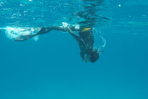 Apnée à Cozumel - Frediving in cozumel