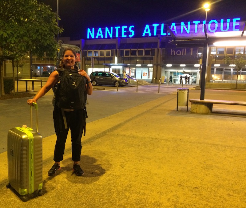 Départ en Tour du monde depuis l'aéroport Nantes-Atlantique